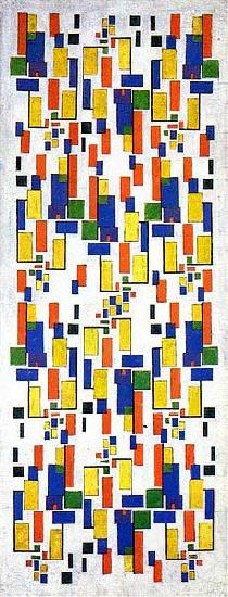 Theo van Doesburg Colour design for a chimney oil painting picture